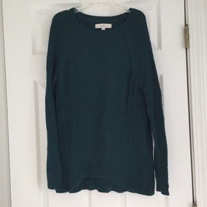 Ann Taylor Loft Sweater Dark Green size Medium